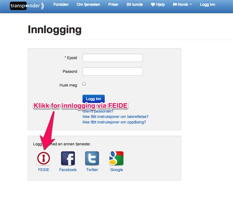 megaefeide|feide innlogging.